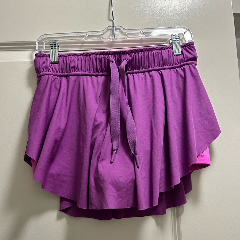 Free People Purple Skort